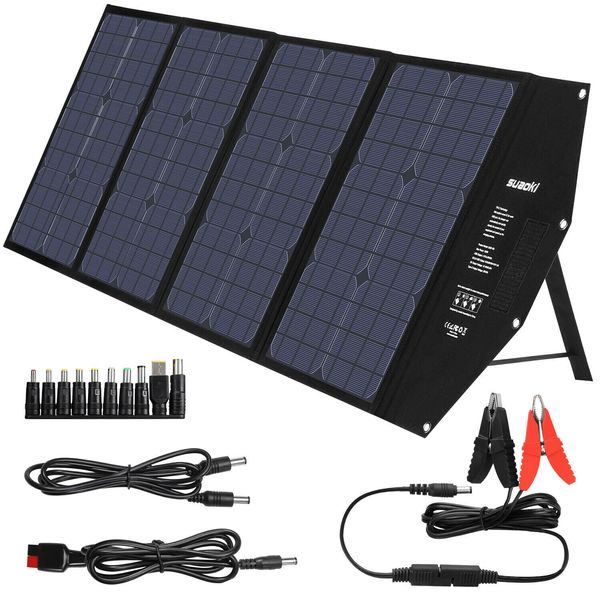 Suaoki 100W 18V Панель солнечных батарей зарядное устройство Power Bank портативный складно
Suaoki 100W 18V Панель солнечных батарей зарядное устройство Power Bank портативный складно