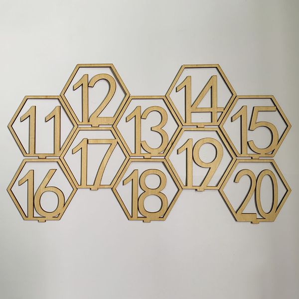 1-20 numbers wood signs wedding hexagon table number wooden table numbers rustic wedding engagement seat numbers sign h99f
1-20 numbers wood signs wedding hexagon table number wooden table numbers rustic wedding engagement seat numbers sign h99f