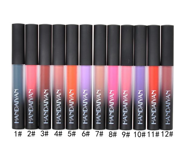 handaiyan matte liquid lipstick foggy surface long lasting nude lipgloss and colorful makeup liquid lip gloss
handaiyan matte liquid lipstick foggy surface long lasting nude lipgloss and colorful makeup liquid lip gloss
