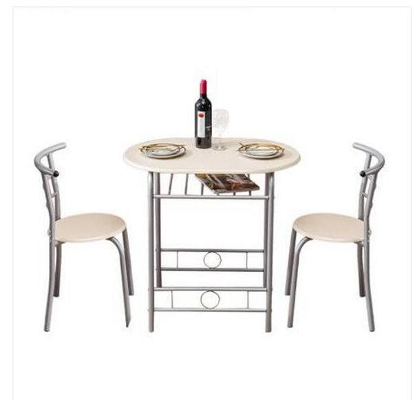 wholesales pvc breakfast table/one table and two chairs/ natural color