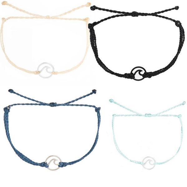 aspen handmade friendship bracelets bohemian stainless steel wave charms bracelet men wax string adjustable bracelets for women, Golden;silver
aspen handmade friendship bracelets bohemian stainless steel wave charms bracelet men wax string adjustable bracelets for women, Golden;silver