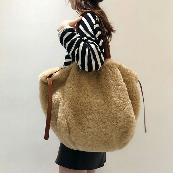 bag women winter faux fur shoulder bag handbag female large capacity khaki tote bags christmas gift
bag women winter faux fur shoulder bag handbag female large capacity khaki tote bags christmas gift