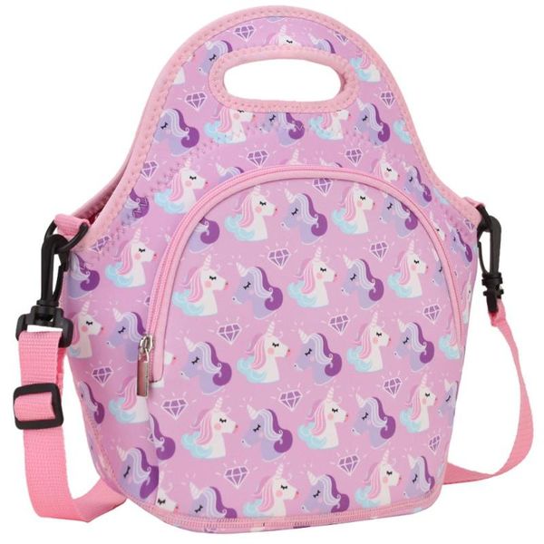 neoprene insulated lunch box for kids cooler tote bag removable shoulder strap school girls lunch bag unicorn, Blue;pink
neoprene insulated lunch box for kids cooler tote bag removable shoulder strap school girls lunch bag unicorn, Blue;pink