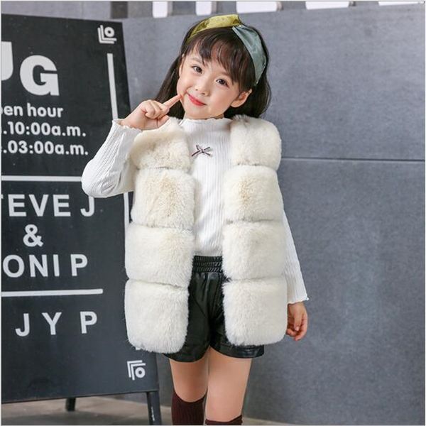 2018 autumn and winter new children's faux fur vest long stitching solid color warm boys girls baby thickening overcoat qv216, Blue
2018 autumn and winter new children's faux fur vest long stitching solid color warm boys girls baby thickening overcoat qv216, Blue