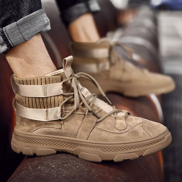 snow high sneakers boots men casual shoes ankle boots lace-up men shoes winter walking tenis masculino botas hombre, Black
snow high sneakers boots men casual shoes ankle boots lace-up men shoes winter walking tenis masculino botas hombre, Black