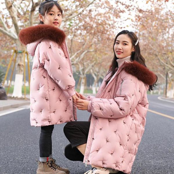30 degrees warm duck down jacket for girl clothes 2019 winter thicken parka real fur hooded children outerwear coats snowsuits, Blue;gray
30 degrees warm duck down jacket for girl clothes 2019 winter thicken parka real fur hooded children outerwear coats snowsuits, Blue;gray