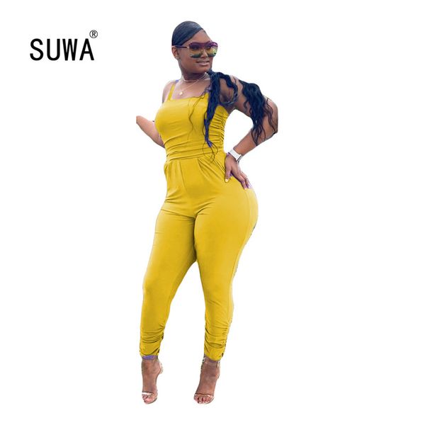 2020 new product summer jumpsuits for women sleeveless high waisted skinny romper overalls streetwear, Black;white
2020 new product summer jumpsuits for women sleeveless high waisted skinny romper overalls streetwear, Black;white