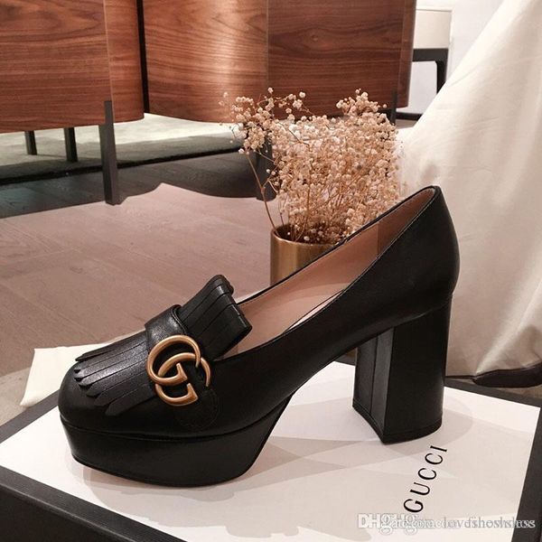 luxury womens classic single shoes fashion real leather tassel 8cm and 11.5cm high heels skinny feet shoes lady wedding shoes with box, Black
luxury womens classic single shoes fashion real leather tassel 8cm and 11.5cm high heels skinny feet shoes lady wedding shoes with box, Black