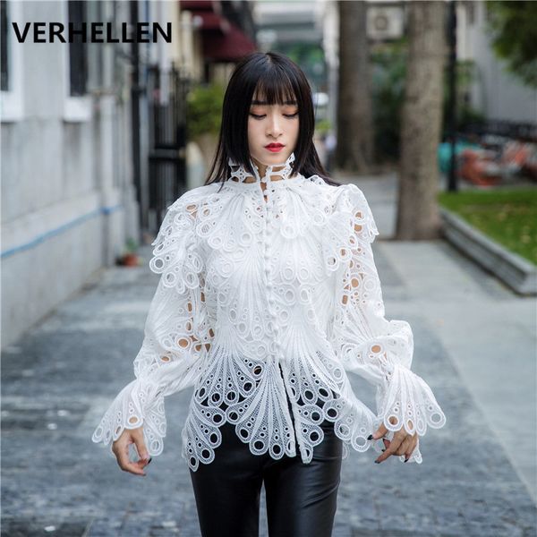 verhellen fashion brand designer runway blouses 2020 spring women flare sleeve hollow out embriodery blouse shirts female clothe, White
verhellen fashion brand designer runway blouses 2020 spring women flare sleeve hollow out embriodery blouse shirts female clothe, White