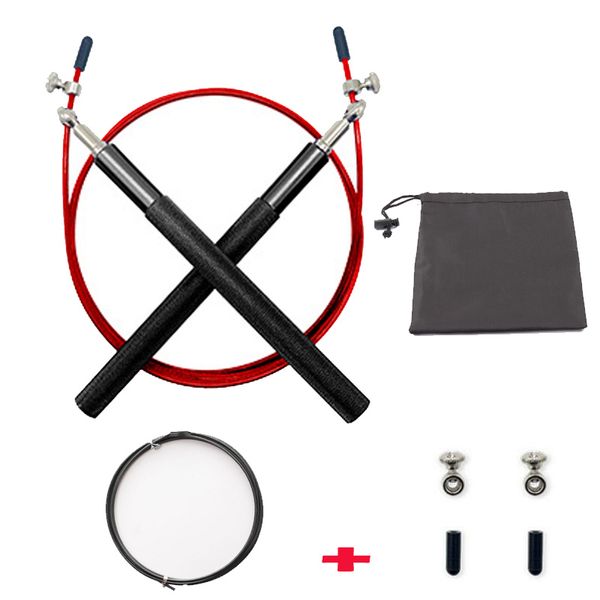jumping rope crossfit fitness aluminum metal bearing speed boxing gym training equipment professional skipping rope
jumping rope crossfit fitness aluminum metal bearing speed boxing gym training equipment professional skipping rope