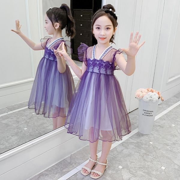 girls' hanfu dress summer dress 2020 new children's chinese style retro embroidery mesh theme costume ethnic clothing skirt girls, Red
girls' hanfu dress summer dress 2020 new children's chinese style retro embroidery mesh theme costume ethnic clothing skirt girls, Red
