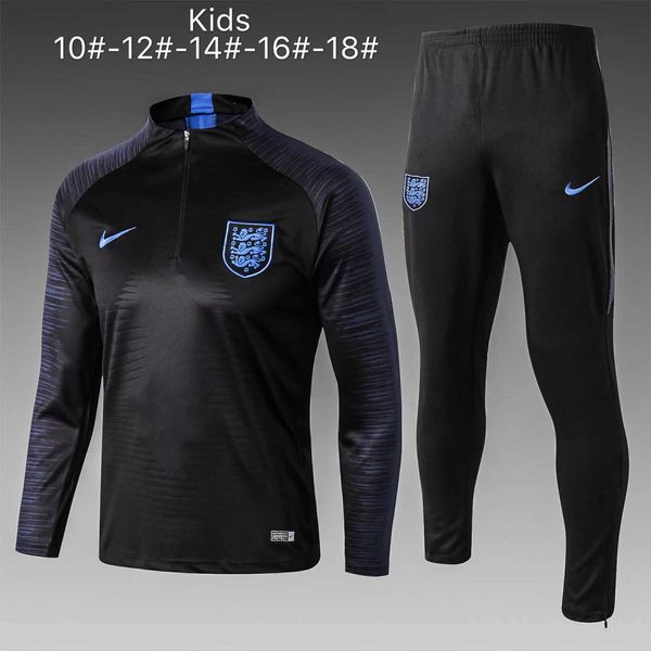 

2019 kid england tracksuit city soccer sets griezmann mbappe kante psgg chandal futbol jogging kits soccer jacket, Gray