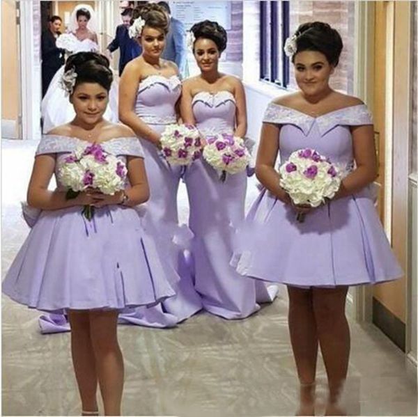 lavender bridesmaid dresses elegant off the shoulder 2020 lace applique sweetheart neckline mermaid long short a line maid of honor gown, White;pink
lavender bridesmaid dresses elegant off the shoulder 2020 lace applique sweetheart neckline mermaid long short a line maid of honor gown, White;pink