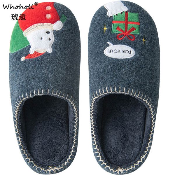 women indoor slippers winter warm home shoes ladies lovely cotton soft plush christmas shoes home floor soft stripe slippers, Black
women indoor slippers winter warm home shoes ladies lovely cotton soft plush christmas shoes home floor soft stripe slippers, Black