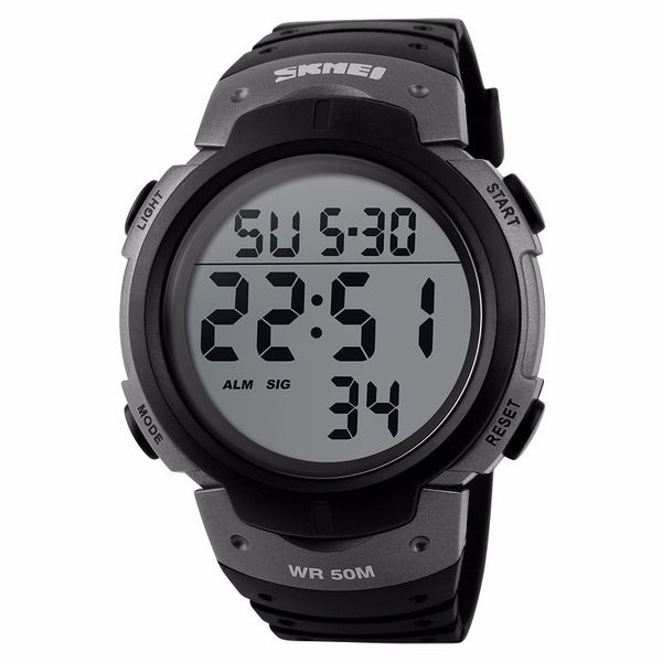 skmei 50 meter waterproof mens sports watches digital led electronic wrist watch fashion sport clock men, Slivery;brown
skmei 50 meter waterproof mens sports watches digital led electronic wrist watch fashion sport clock men, Slivery;brown