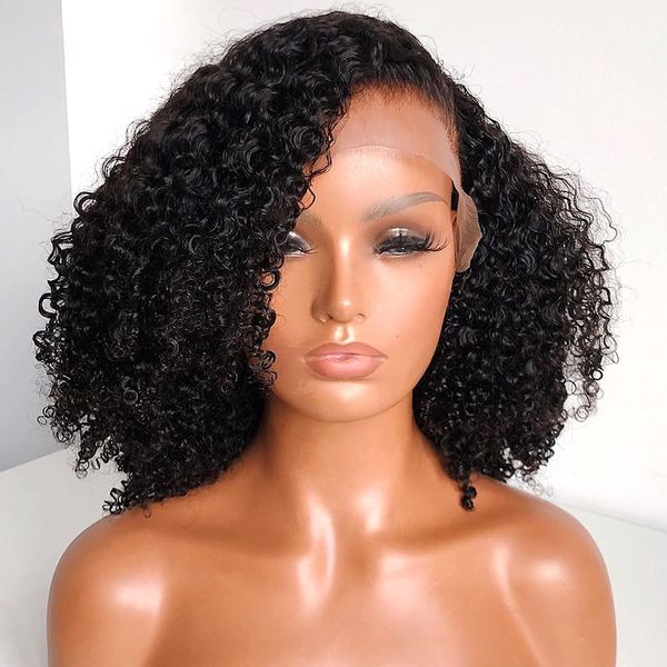 jerry curly pre plucked human hair lace front wigs with baby hair peruvian virgin short bob full lace wig for black women, Black;brown
jerry curly pre plucked human hair lace front wigs with baby hair peruvian virgin short bob full lace wig for black women, Black;brown