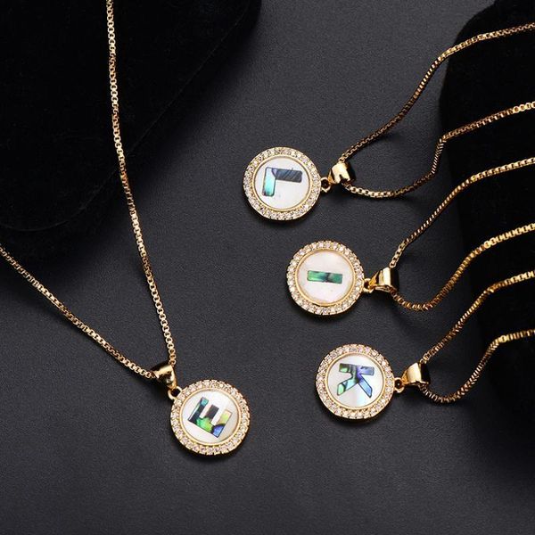 pipitree natural shell a-z alphabet letter necklace for women copper gold cz zircon initial pendant necklace lovers jewelry gift, Silver
pipitree natural shell a-z alphabet letter necklace for women copper gold cz zircon initial pendant necklace lovers jewelry gift, Silver