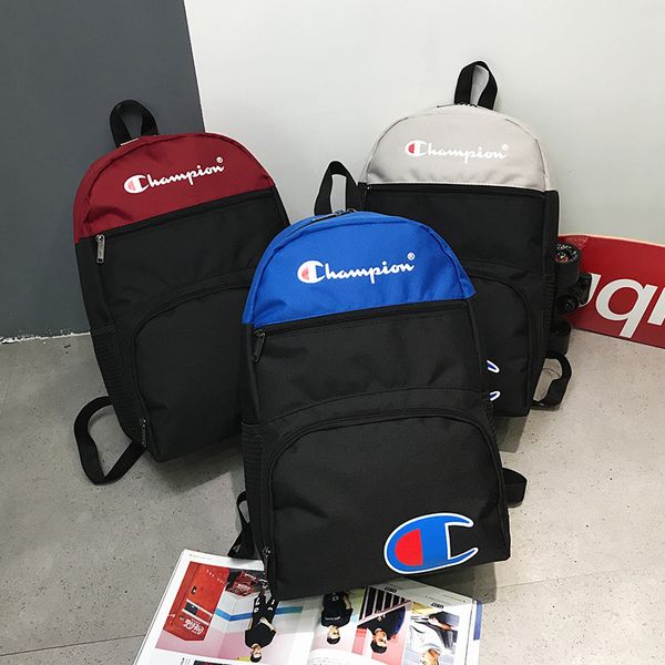 Чемпионы рюкзак мужчины женщины сумка контрастного цвета путешествия школьные с
Чемпионы рюкзак мужчины женщины сумка контрастного цвета путешествия школьные с
