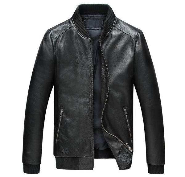 men's winter genuine leather jacket for men motorcycle flight pilot bomber jacket natural real leather male coat 2020, Black
men's winter genuine leather jacket for men motorcycle flight pilot bomber jacket natural real leather male coat 2020, Black