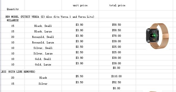Total 1335 pc band pl kindly check the price li t 2019 9 17