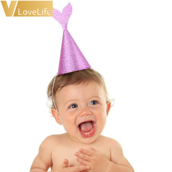 5pcs/lot paper mermaid hat princess theme party glitter cap baby shower undersupplies girl happy birthday decorations
5pcs/lot paper mermaid hat princess theme party glitter cap baby shower undersupplies girl happy birthday decorations