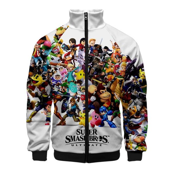 2019 super smash bros.ultimate zipper толстовка повседневный толстовки новая мода прохладный highstreet весна одежда толстовка, Black
2019 super smash bros.ultimate zipper толстовка повседневный толстовки новая мода прохладный highstreet весна одежда толстовка, Black
