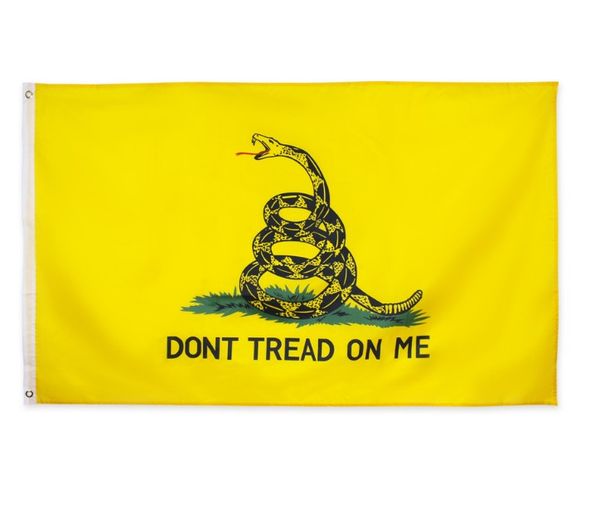 gadsden flag snake flag tea party banner dont tread on me flag 3x5 ft polyester rattle with grommets double stitched
gadsden flag snake flag tea party banner dont tread on me flag 3x5 ft polyester rattle with grommets double stitched