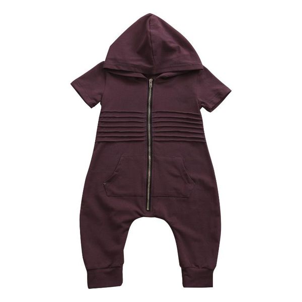 0-24m newborn baby boy girl clothing zipper short sleeve hooded romper jumpsuit one pieces toddler kids clothes, Blue
0-24m newborn baby boy girl clothing zipper short sleeve hooded romper jumpsuit one pieces toddler kids clothes, Blue