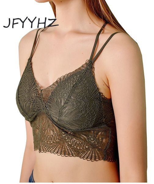 jfyyhz new arrival yoga bra lace women push up wireless lace bra women plus size bralette underwear lingerie full cup, White;black
jfyyhz new arrival yoga bra lace women push up wireless lace bra women plus size bralette underwear lingerie full cup, White;black