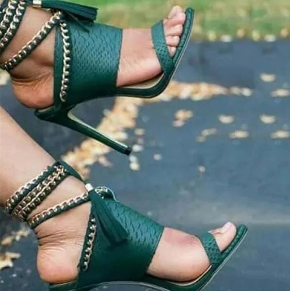 2020 summer fashion woman shoes sandals high heel chain party zapatos de mujer sandalias de verano para mujer lp550 t200529, Black
2020 summer fashion woman shoes sandals high heel chain party zapatos de mujer sandalias de verano para mujer lp550 t200529, Black