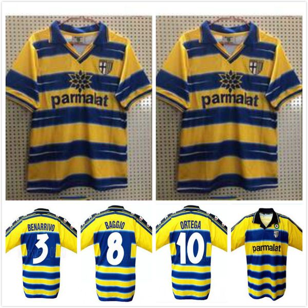 1998 1999 2000 parma retro soccer jersey home away 98 99 00 fuser 8 baggio 9 crespo 10 ortega 11 amoroso f cannavaro football shirt, Black;yellow
1998 1999 2000 parma retro soccer jersey home away 98 99 00 fuser 8 baggio 9 crespo 10 ortega 11 amoroso f cannavaro football shirt, Black;yellow