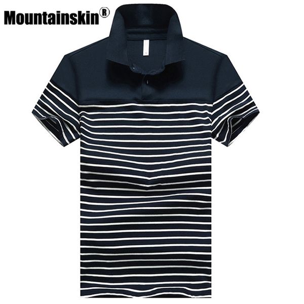 Mountainskin 2018 Striped Men 'S Polo Shirts 4xl Cotton Short Sleeve Camisas Polos Men Brand Clothes Summer Male Polo Shirt Sa329
Mountainskin 2018 Striped Men 'S Polo Shirts 4xl Cotton Short Sleeve Camisas Polos Men Brand Clothes Summer Male Polo Shirt Sa329