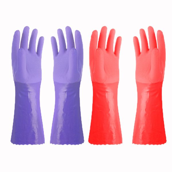 2 pairs/ lot thickening 39cm long gloves winter integral fleece warm clothes car washing wear resistant industrial pu household gloves
2 pairs/ lot thickening 39cm long gloves winter integral fleece warm clothes car washing wear resistant industrial pu household gloves