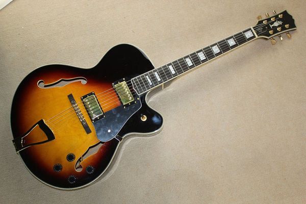 

бесплатная доставка новое прибытие g пользовательские l5 джаз гитара ces archtop semi hollow электрогитара на складе