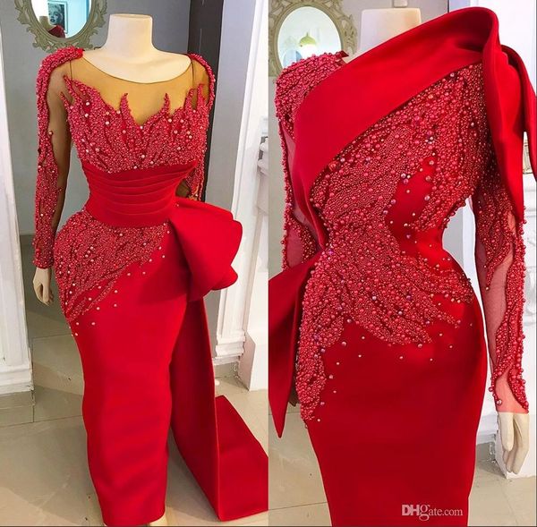 2020 beaded elegant red mermaid evening dresses evening wear gorgeous long sleeve party gowns special occassion dress abendkleider, Black;red
2020 beaded elegant red mermaid evening dresses evening wear gorgeous long sleeve party gowns special occassion dress abendkleider, Black;red