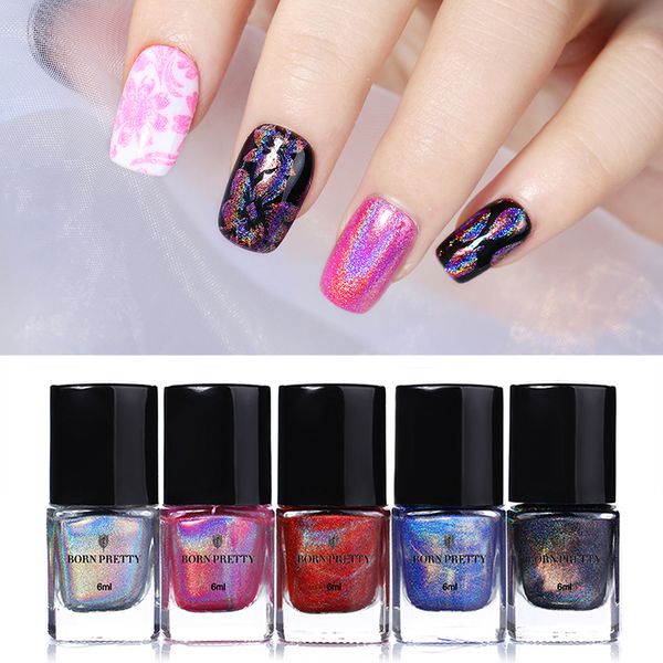 born pretty holographic stamping nail polish stamping template printing polish nail art plates nails varnish 6ml 15ml
born pretty holographic stamping nail polish stamping template printing polish nail art plates nails varnish 6ml 15ml