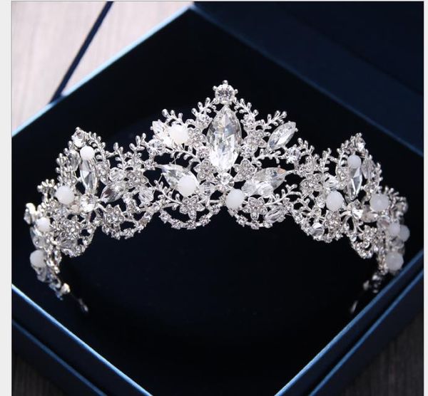 crown headwear wedding dresses marriage accessories luxury baroque drill hoop hair ornaments, Slivery;golden
crown headwear wedding dresses marriage accessories luxury baroque drill hoop hair ornaments, Slivery;golden