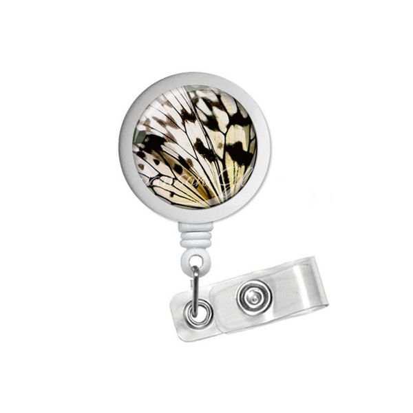 retractable badge holder butterfly wing black and white id badge reel clips nurse id badges teacher rn, Silver
retractable badge holder butterfly wing black and white id badge reel clips nurse id badges teacher rn, Silver