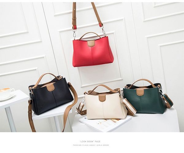 2020 new fashion simple handbag trendy temperament hit color shoulder messenger bag classic wild female bag
2020 new fashion simple handbag trendy temperament hit color shoulder messenger bag classic wild female bag