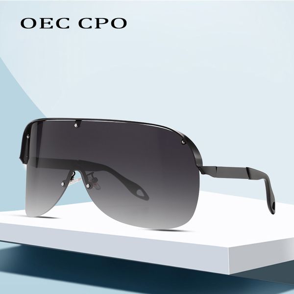 oec cpo oversized sunglasses men vintage fashion brand driving sun glasses women flat big frame sunglass retro siamese eyewear uv400l07, White;black
oec cpo oversized sunglasses men vintage fashion brand driving sun glasses women flat big frame sunglass retro siamese eyewear uv400l07, White;black