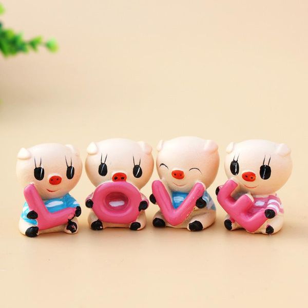 lumiparty 4pcs/set car ornament cute small love pig cartoon car ornament automobile auto dashboard decoration toy gift r30
lumiparty 4pcs/set car ornament cute small love pig cartoon car ornament automobile auto dashboard decoration toy gift r30