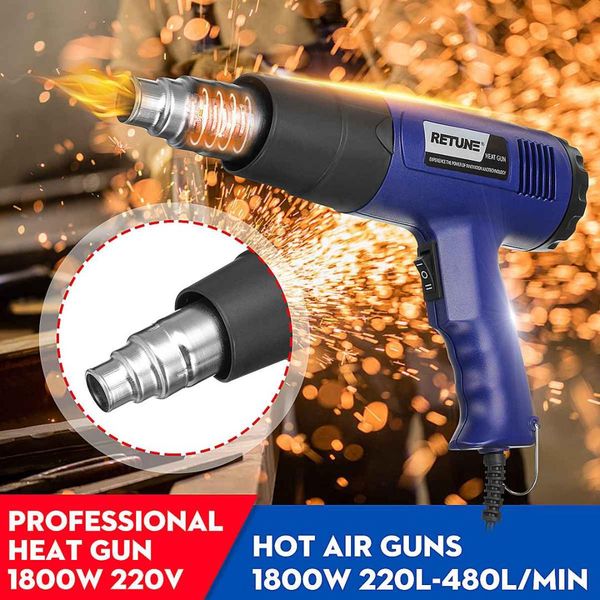 1800w 240v air paint stripper double tooth electric air heaters temperature adjustment diy tool with nozzle eu plug
1800w 240v air paint stripper double tooth electric air heaters temperature adjustment diy tool with nozzle eu plug