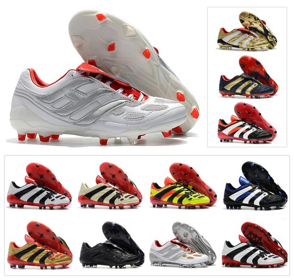 Classics Beckham 23 Zidane ZZ Predator Precision Accelerator Electricity FG AG V 5 1998 98 Men Soccer Shoes Cleats Football Boots Size 39-45
Classics Beckham 23 Zidane ZZ Predator Precision Accelerator Electricity FG AG V 5 1998 98 Men Soccer Shoes Cleats Football Boots Size 39-45