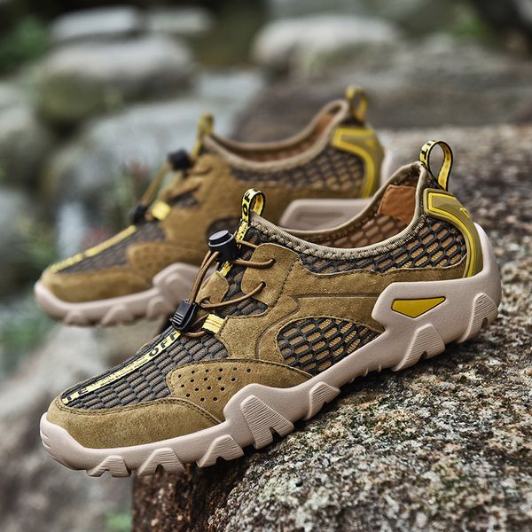 sandals summer mesh men breathable cow suede shoes outdoor light beach male comfortable soft casual, Black
sandals summer mesh men breathable cow suede shoes outdoor light beach male comfortable soft casual, Black