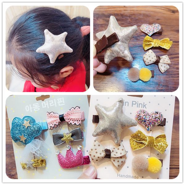 2020 new children's hair accessories set new year style women hairpin girl love crown bow duckbill clip headdress, Slivery;white
2020 new children's hair accessories set new year style women hairpin girl love crown bow duckbill clip headdress, Slivery;white