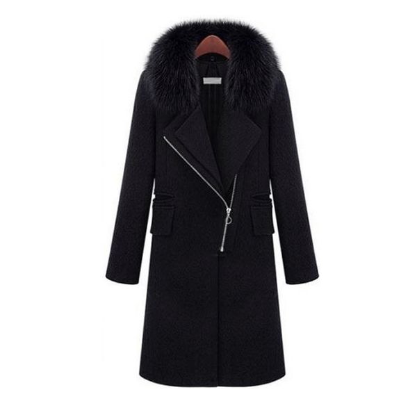 winter coat women winter dress faux fur collar long brand wool coat woolen cloth lady's blake black long
winter coat women winter dress faux fur collar long brand wool coat woolen cloth lady's blake black long