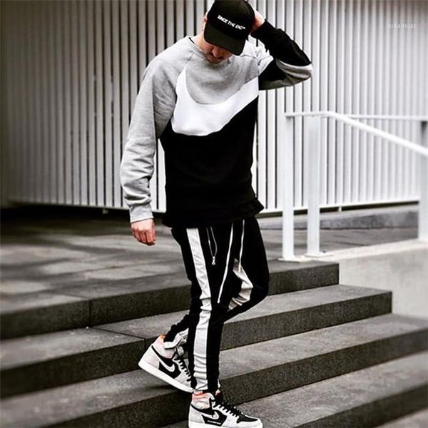 teengers hiphop street style drawstring trousers males fashion casual clothes men panelled striped zipper pencil pants designer sport slim, Black
teengers hiphop street style drawstring trousers males fashion casual clothes men panelled striped zipper pencil pants designer sport slim, Black