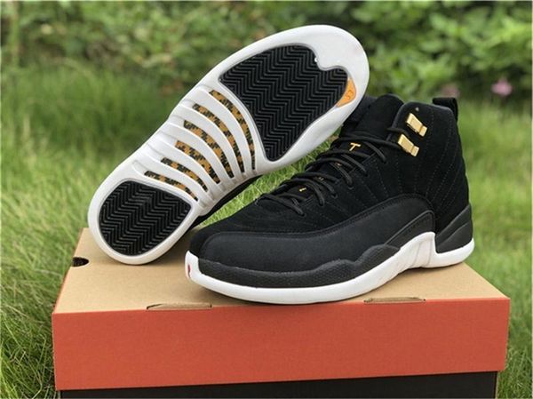 2019 air аутентичные 12 обратный такси metallic gold black white men баскетбол обувь 130690-017 real carbon fiber спортивные кроссовки с кор
2019 air аутентичные 12 обратный такси metallic gold black white men баскетбол обувь 130690-017 real carbon fiber спортивные кроссовки с кор