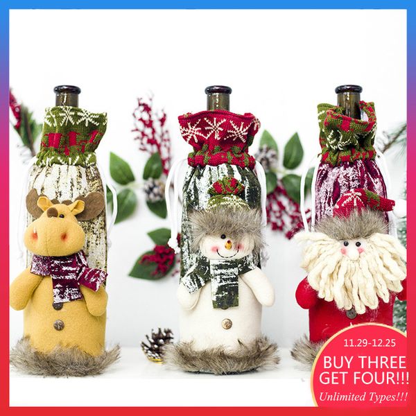 christmas bags gift ornament holder bag wine bottle ornament 3d carton cloth beer bottle decoration
christmas bags gift ornament holder bag wine bottle ornament 3d carton cloth beer bottle decoration
