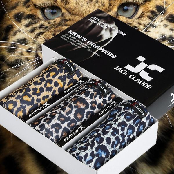 3-piece men's underwear ice silk leopard print youth boxer pants mid-waist breathable underwear sweat-absorbing boxer pants, Black;white
3-piece men's underwear ice silk leopard print youth boxer pants mid-waist breathable underwear sweat-absorbing boxer pants, Black;white